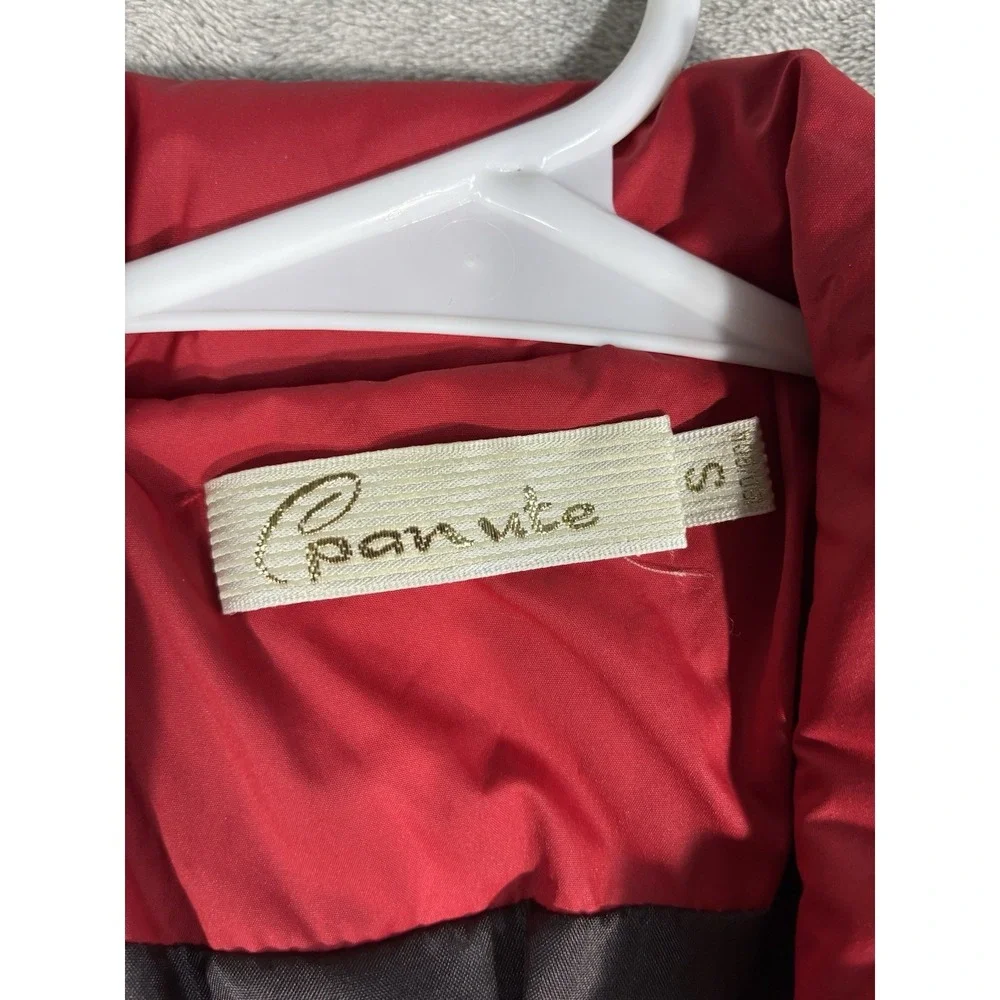 Ganute Insulated Jacket Kids S 7-8 red youth patches‎